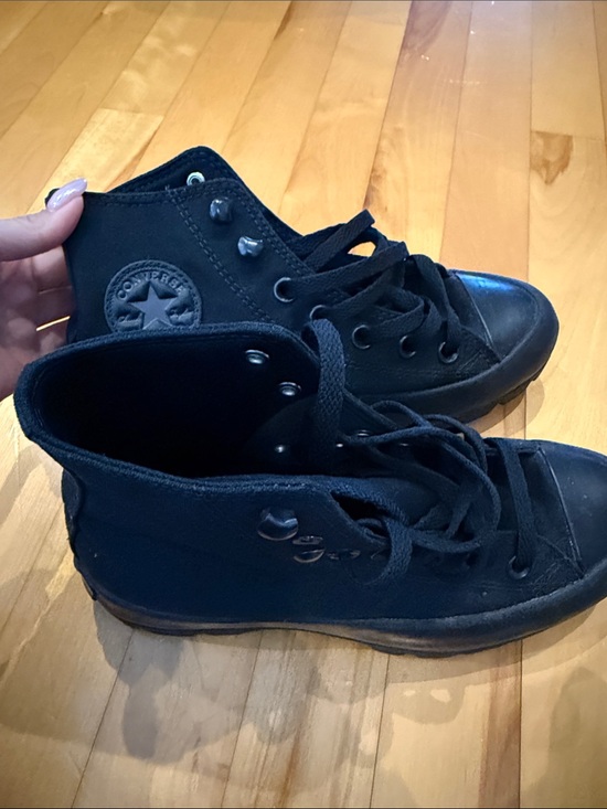 Converse Shoes - Converse Kids High Top Sneakers - Black